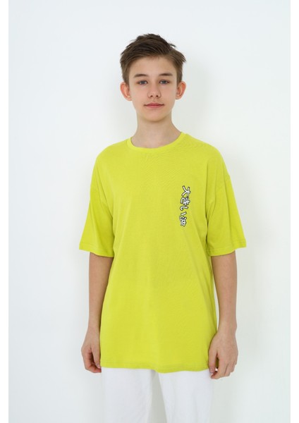 Erkek Çocuk Baskılı Tişört