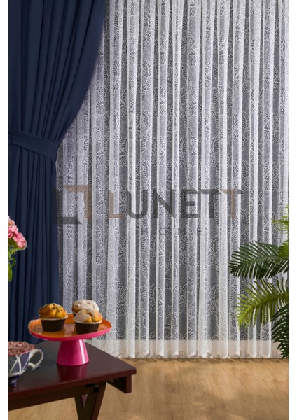 Kullanıma Hazır Lacivert Renk Pilesiz Ekstraforlu Düz Dikim Fon Perde Tek Kanat 9241 modelleri