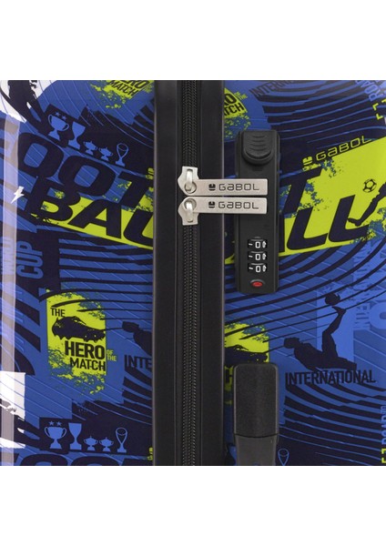 Trolley Valiz Ball Lacivert Orta Boy, 4 Çift Tekerlekli, Kırılmaz, TSA Kilitli Unisex Orijinal Garantili GB.234822.M