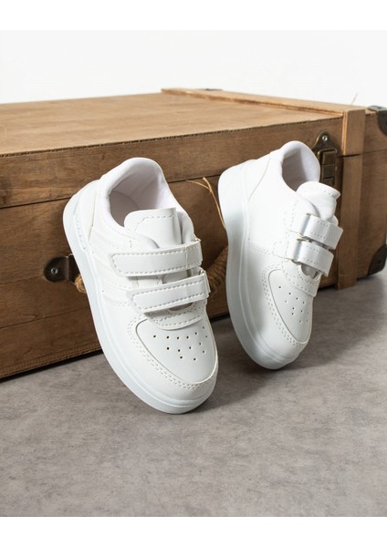 Erkek - Kız - Çocuk Bebek Unisex Işıklı Cırtlı Air Okul Ayakkabısı Sneaker Spor Ayakkabı