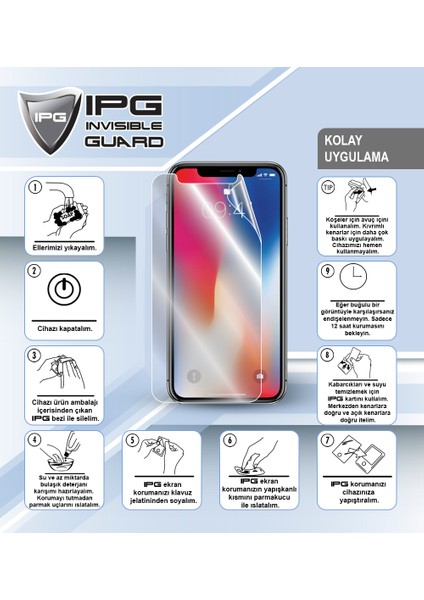 Poco X7 Pro Için Ipg Hydrogel Ekran Koruyucu