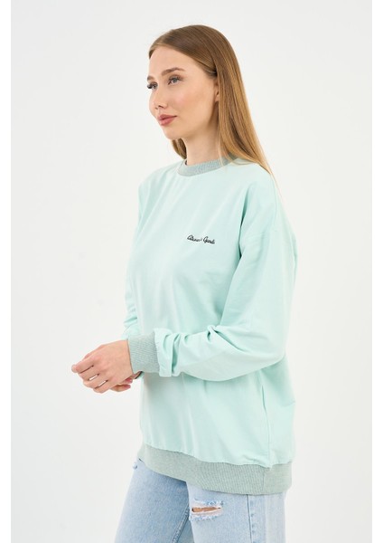 Alexandergardi Bisiklet Yaka Sweatshirt (B23-0020)