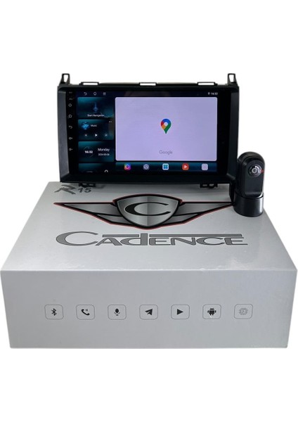 Mercedes B200 2004-2012 Cadence R15 (Dvr Kayıt Cihazı Hediye) Pro Oem Multimedia