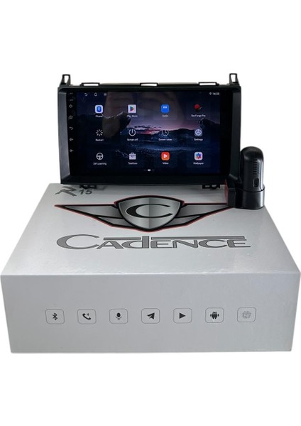 Mercedes B200 2004-2012 Cadence R15 (Dvr Kayıt Cihazı Hediye) Pro Oem Multimedia