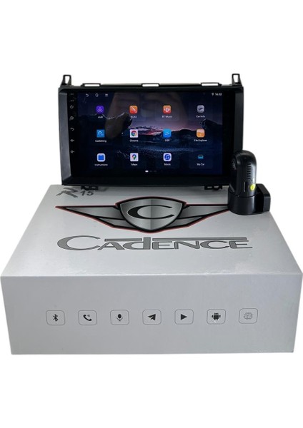 Mercedes B200 2004-2012 Cadence R15 (Dvr Kayıt Cihazı Hediye) Pro Oem Multimedia