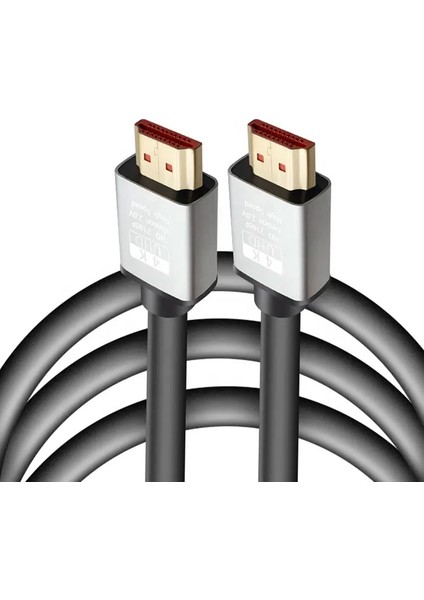 3m HDMI Kablosu | 4K@60Hz, 8k Destekli | Altın Kaplama Konektör | Dayanıklı Pvc Kaplama