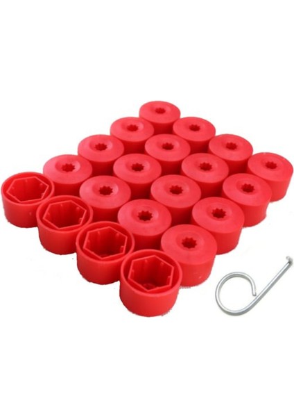 Vw Tüm Modeller Golf Jetta Passat Polo cc Bijon Kapak Seti Şifreli Kırmızı 1K0601173 Kk