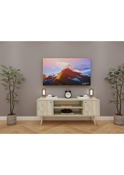 Nehir Ahşap Ladin Tv Ünitesi