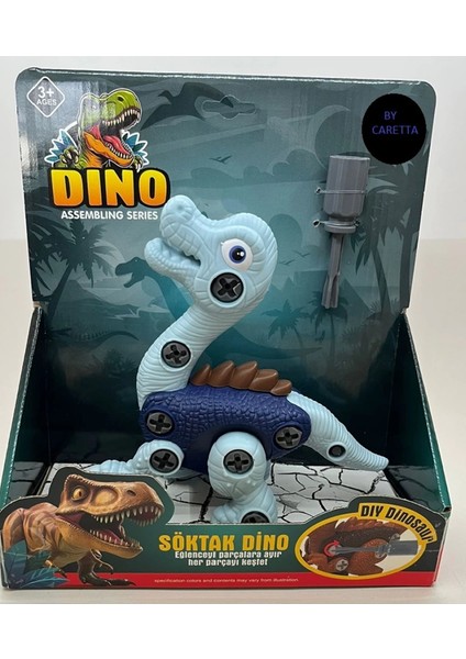 Sök Tak Mavi Dinazor Yapboz Puzzle Legolar ve Yapı Oyuncağı Geliştirici Oyuncak Çocuk
