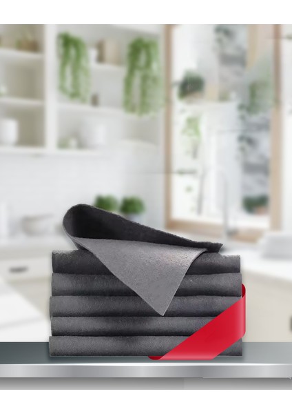 Durushopping 12 Adet 40X40CM ( Magic Cloth ) Sihirli Temizlik Bezi, Iz Bırakmaz Bez, Fenomen Bez, Mikrofiber Bez,araba Bezi