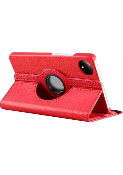 Xiaomi Redmi Pad Se Uyumlu 8.7 Inç Fuchsia 360 Dönebilen Standlı Kılıf