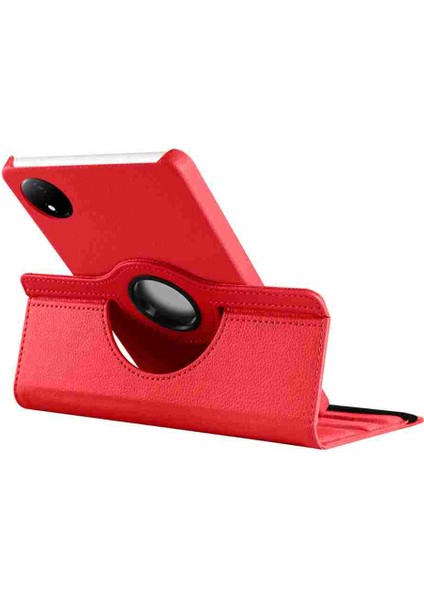 Xiaomi Redmi Pad Se Uyumlu 8.7 Inç Fuchsia 360 Dönebilen Standlı Kılıf