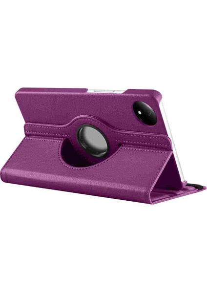 Xiaomi Redmi Pad Se Uyumlu 8.7 Inç Fuchsia 360 Dönebilen Standlı Kılıf