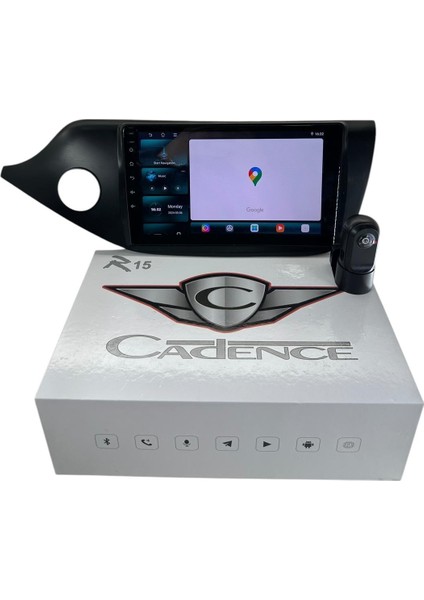 Kia Ceed 2013-2017 Cadence R15 (Dvr Kayıt Cihazı Hediye) Pro Oem Multimedia