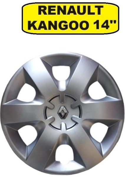Jant Kapak 14'' Inç Takım (4 Adet) Renault Kangoo