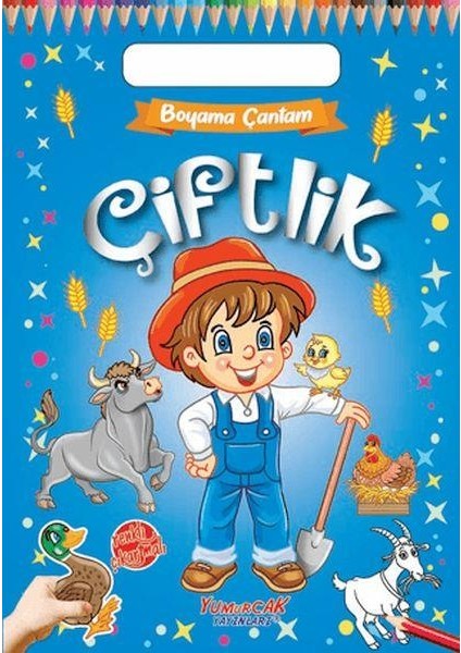 Yumurcak Boyama Çantam - Çiftlik