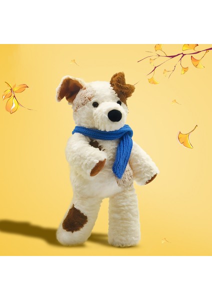 40CM Küçük Çiçek Köpek Sevimli Köpek Peluş (Yurt Dışından)