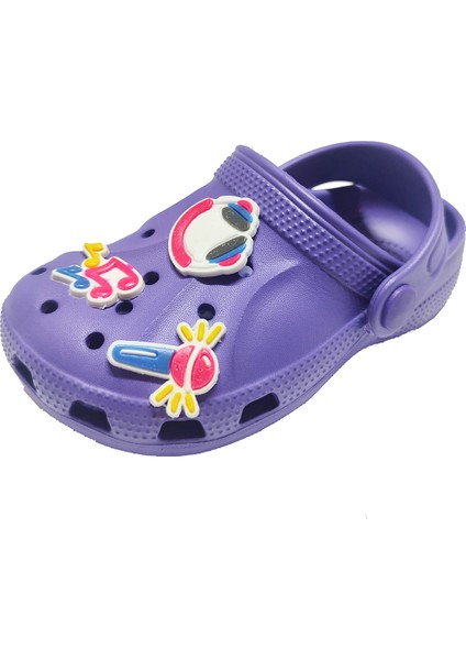 E200-3-25 Mikrafon Kız Çoçuk Terlik 26-30