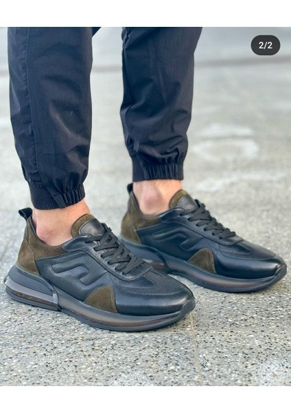1038 Haki Nubuk Hakiki Deri Erkek Sneakers fiyatları