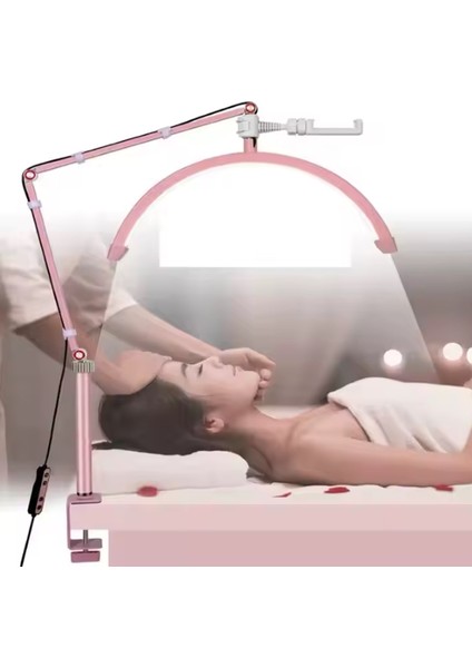 HD-M3X Ay Lamba LED Video Işığı Yarım Ay Şekilli Kumandalı Dolgu Işık Kalıcı Makyaj Tatto Çekim Işığı modelleri
