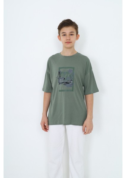 Erkek Çocuk Baskılı Tişört