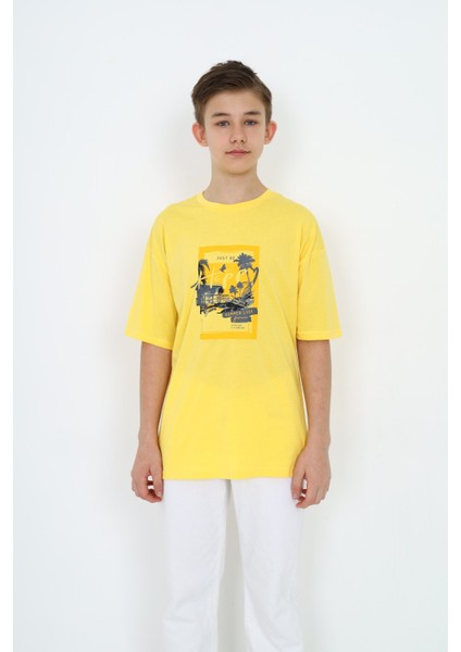 Erkek Çocuk Baskılı Tişört