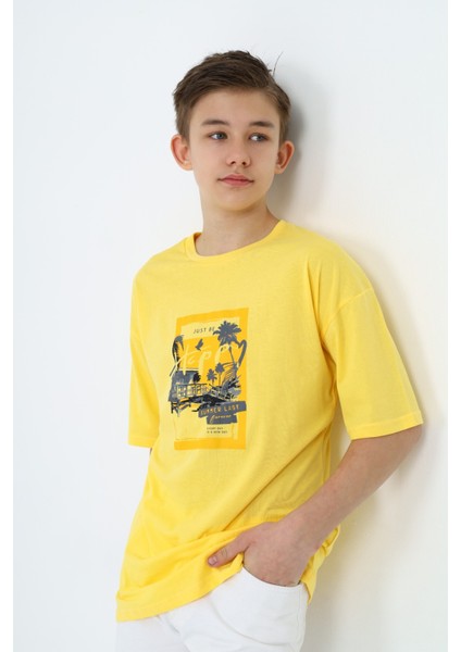 Erkek Çocuk Baskılı Tişört modelleri