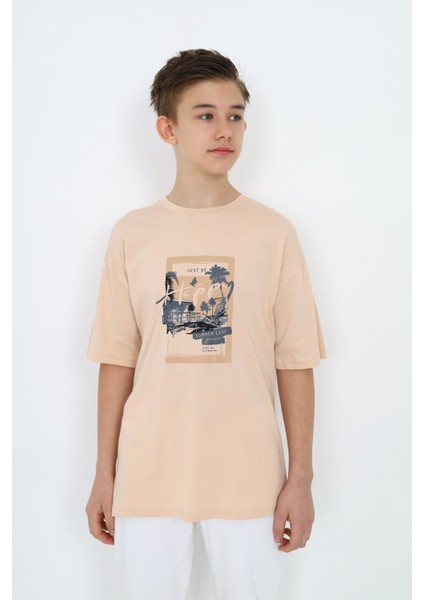 Erkek Çocuk Baskılı Tişört