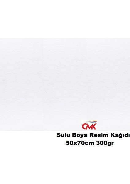 Suluboya Resim Kağıdı 50X70CM 300 Gram - 10 Yaprak