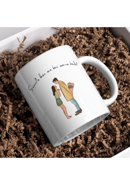 Seninle Her An Bir Ömre Bedel Sevgililer Günü Baskı Kupa Bardak fırsatları