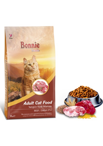 Dana Etli Yetişkin Kedi Maması 10 kg