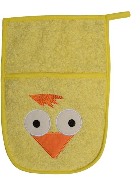 Sevimli Civciv Bebek Banyo Lifi & Kesesi