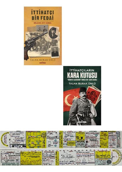 İttihatçı Bir Fedai / İttihatçıların Kara Kutusu 2 Kitap Set (Matematik Öğreten Cetvel)