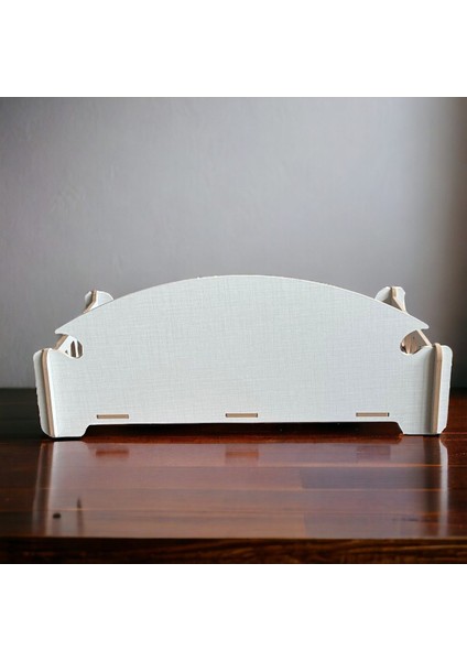 Taht Kedi Köpek Yatağı Ergonomik 40x70 cm Çam Renk ,Yıkanabilir Duck Kumaş Minderi ile Beraber