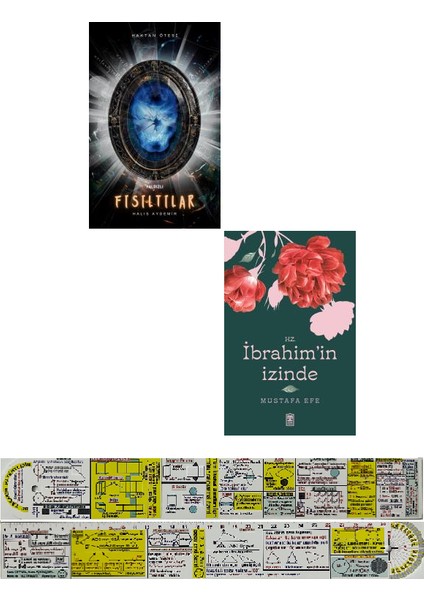 Yaldızlı Fısıltılar / Hz. İbrahim'in İzinde 2 Kitap (Matematik Öğreten Cetvel)
