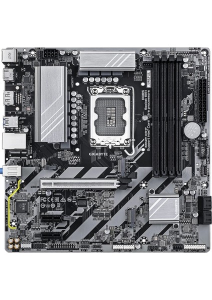 B860M D3HP 9066MHZ DDR5 1851P Matx Anakart