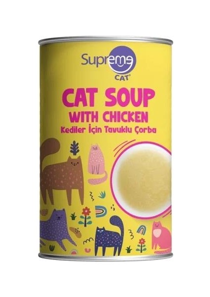 Cat Tavuklu Kedi Çorbası 135 ml