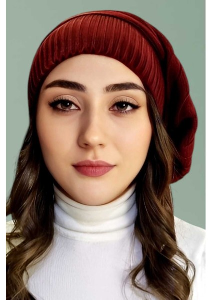 Kadın Kışlık Triko Örgü Bere ve Boyunluk