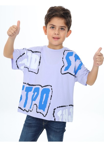 Erkek Çocuk Baskılı Tişört