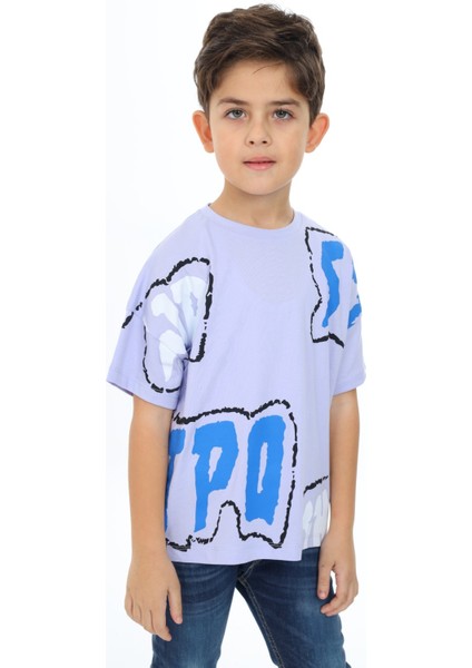 Erkek Çocuk Baskılı Tişört modelleri