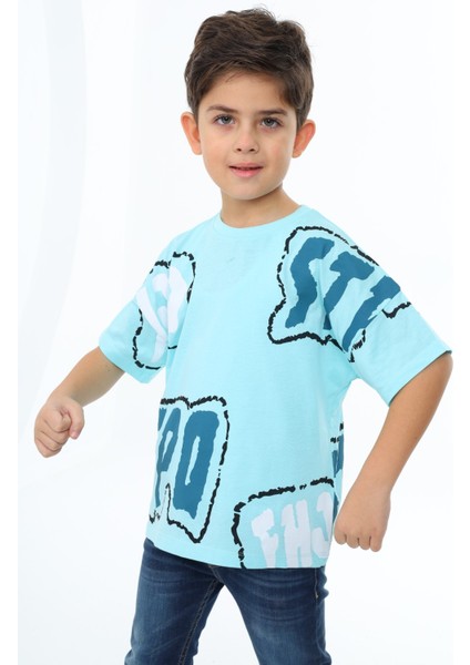 Erkek Çocuk Baskılı Tişört