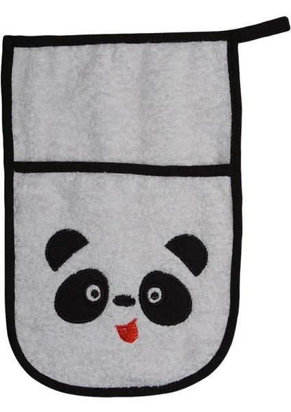 Sevimli Panda Bebek Banyo Lifi & Kesesi