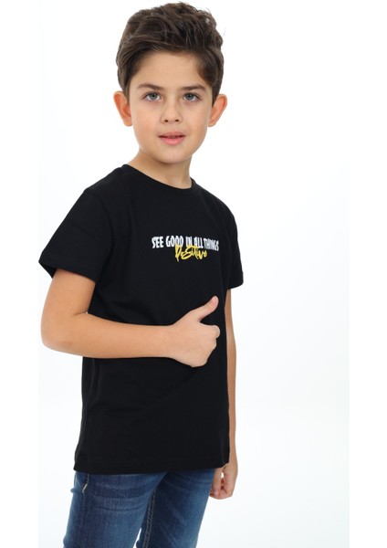Erkek Çocuk Baskılı Tişört fiyatları