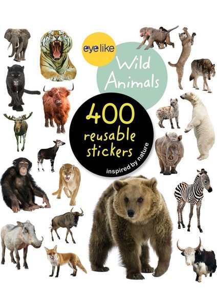 Eyelike Stickers / Wild Animals - Workman Publishing