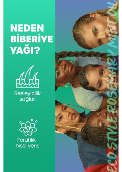 Style Biberiye ve Nane Yağı Maksimum Tutuş Şekillendirici 236ML Rosemary Mint Oil Styling Gel