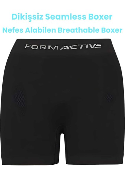 Erkek Dikişsiz/seamless Nefes Alabilen Boxer 2'li Set