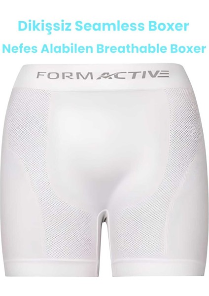 Erkek Dikişsiz/seamless Nefes Alabilen Boxer 2'li Set