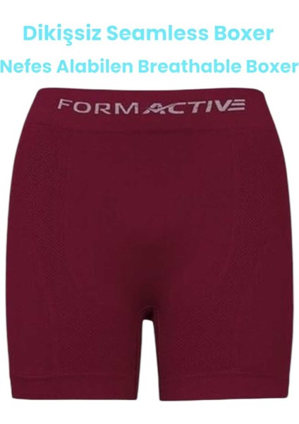 Erkek Dikişsiz/seamless Nefes Alabilen Boxer