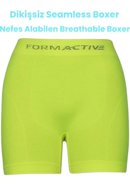 Erkek Dikişsiz/seamless Nefes Alabilen Boxer 3 Adet