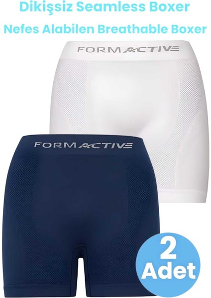 Erkek Dikişsiz/seamless Nefes Alabilen Boxer 2'li Set fırsatları